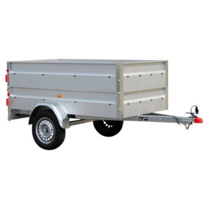 STEMA Anhänger 750 kg ungebremst mit 33 cm Bordwandaufsatz und 1 Achse