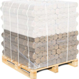 Hartholzbriketts Buche und Eiche, NESTRO, Ø 80–90 mm, Heizwert über 5,3 kWh/kg, 10 kg