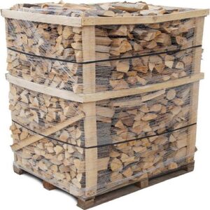 Kammergetrocknetes Buchenbrennholz 33 cm, Restfeuchte unter 20 %, ca. 4,2 kWh/kg
