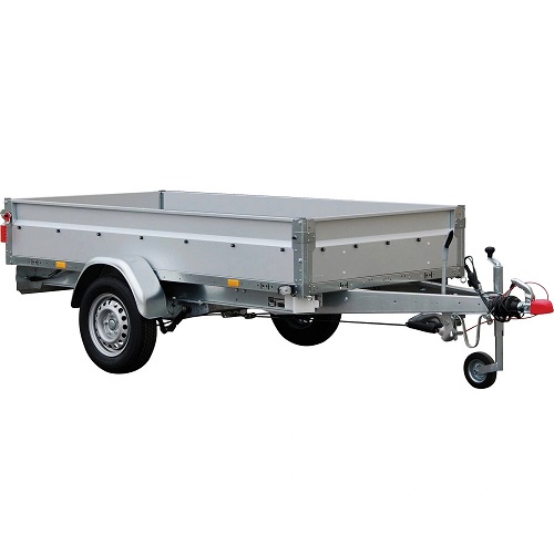 STEMA gebremster Tieflader-Anhänger für PKW, 1.300 kg, 1.030 kg Nutzlast