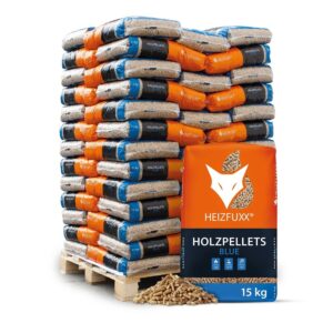 ENplus A1 Holzpellets aus Weichholz – 975 kg Palette (65 × 15 kg)