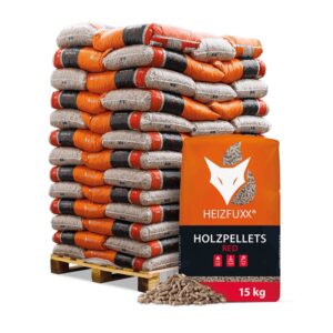 ENplus A1 Holzpellets Hartholz – 975 kg Palette (65 × 15 kg)